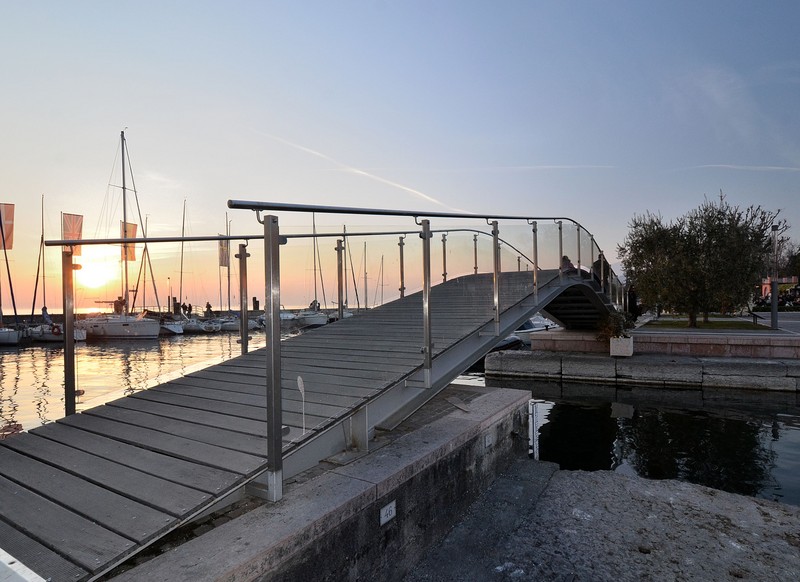 ''Ponticello al tramonto'' - Bardolino