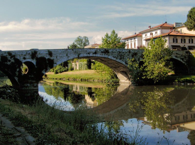 ''Il ponte dalla ciclabile'' - Prato