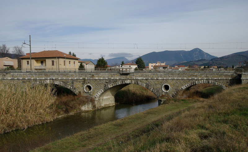 ''Ponte ferroviario'' - Foligno
