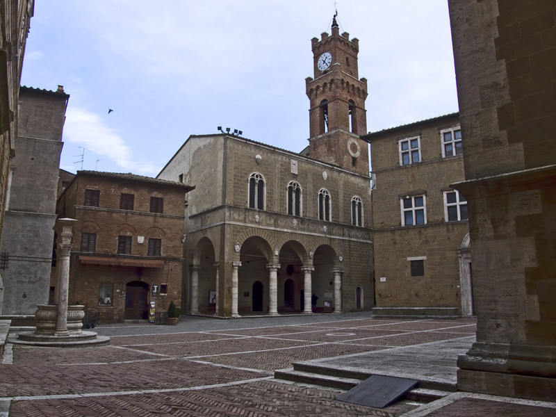 ''Piazza Pio II'' - Pienza