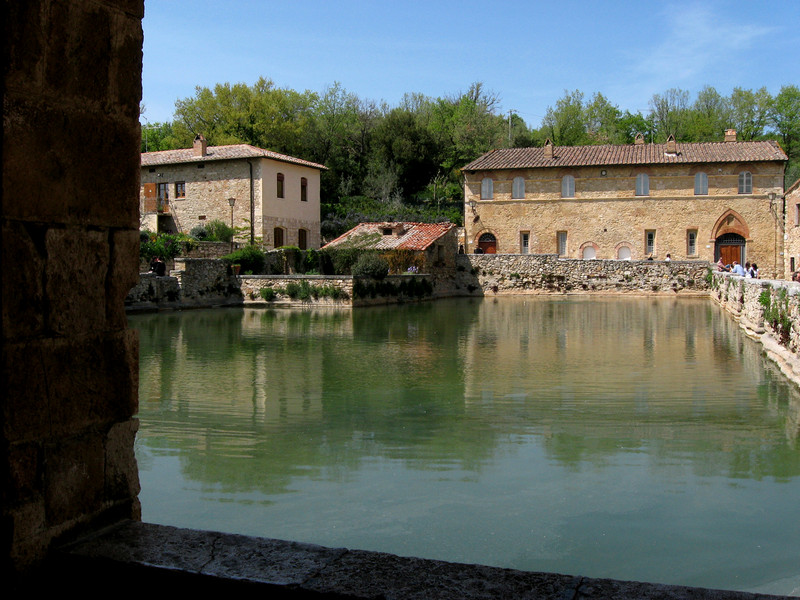 ''La Piazza delle Sorgenti di Bagno Vignoni'' - San Quirico d'Orcia