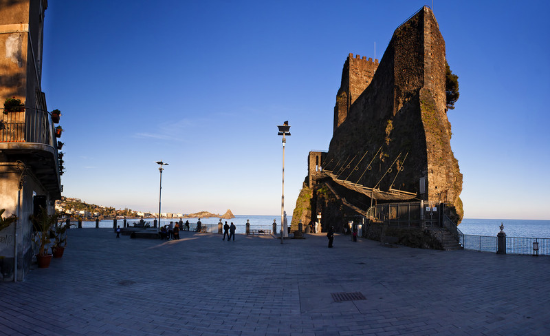 ''Piazzetta con Castello, ad Aci…'' - Aci Castello