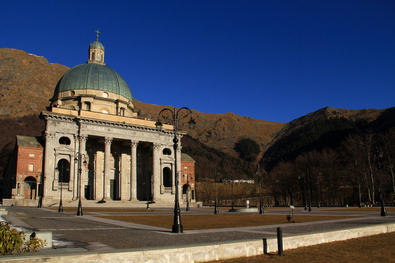 ''Oropa, piazza Giovanni Paolo II'' - Biella