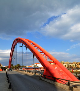 Ponte rosso di Albenga