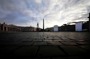 Alba a Piazza San Pietro
