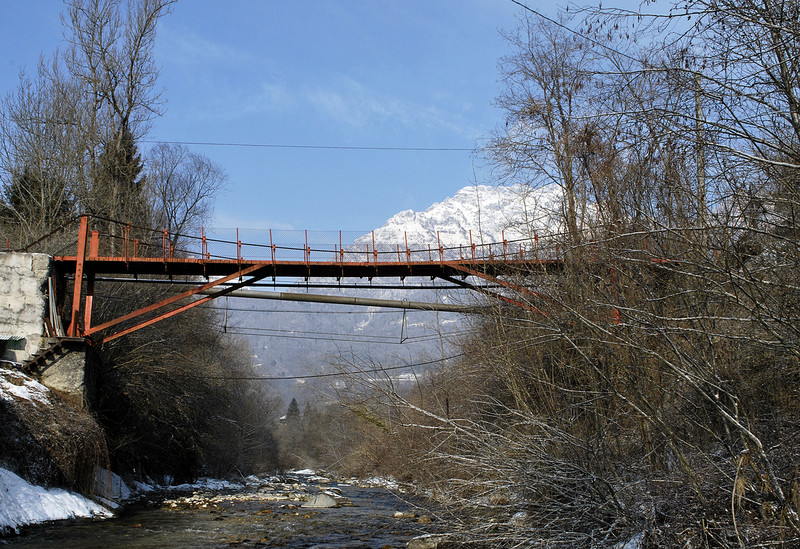''La passerella rossa'' - Feltre