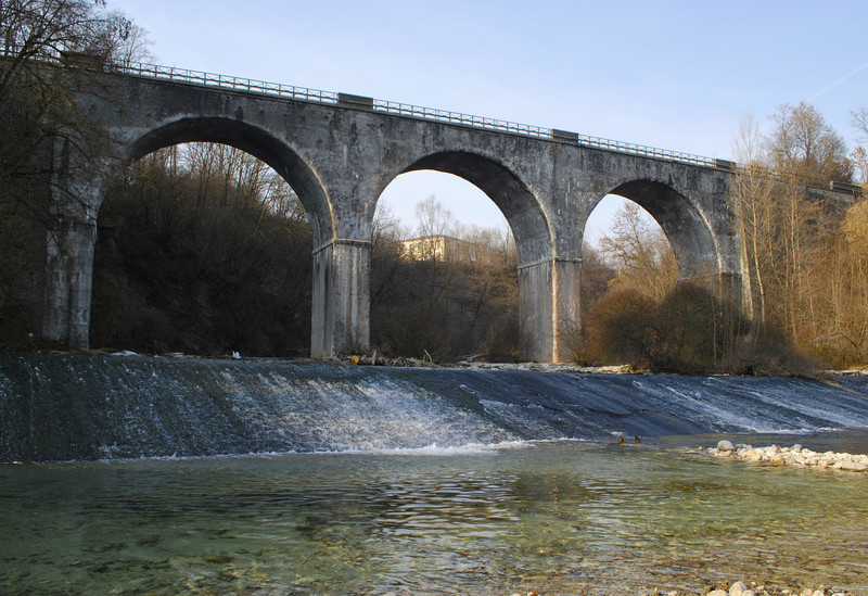 ''Il ponte della ferrovia'' - Feltre