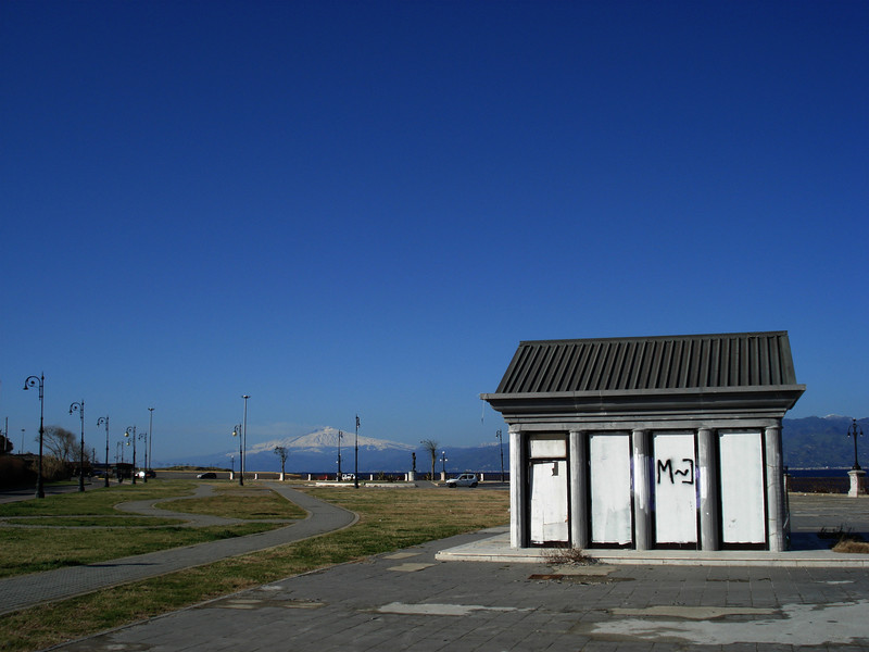 ''La piazza del tempietto'' - Reggio Calabria