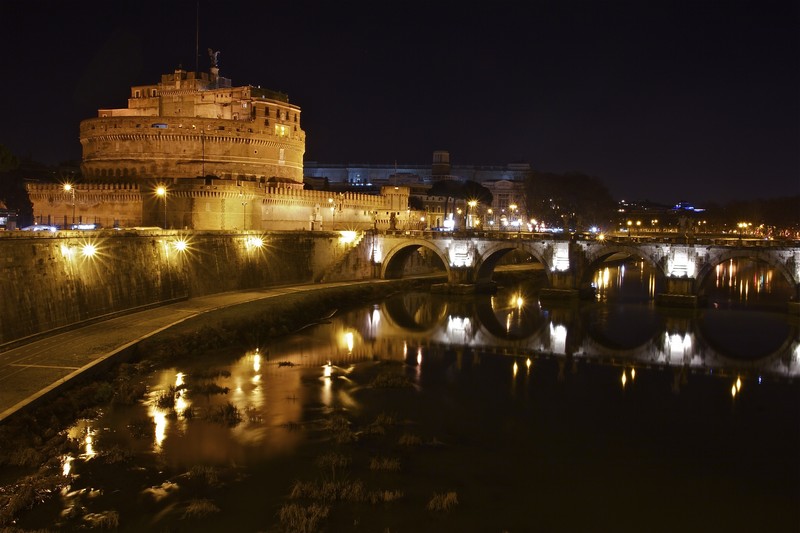 ''castel e ponte2'' - Roma