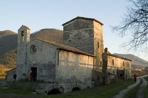 Acquasparta (TR): ponte romano della chiesa di San Giovanni de Butris