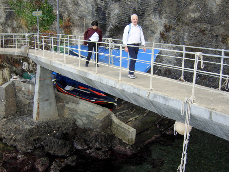 ''una via sospesa sul mare'' - Camogli