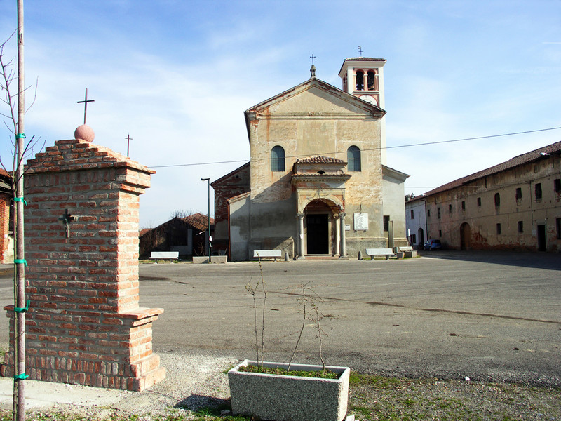 ''La piazza di Corte S. Andrea'' - Senna Lodigiana
