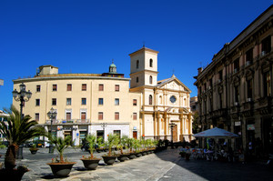 Catanzaro: piazza Pasquale Galluppi