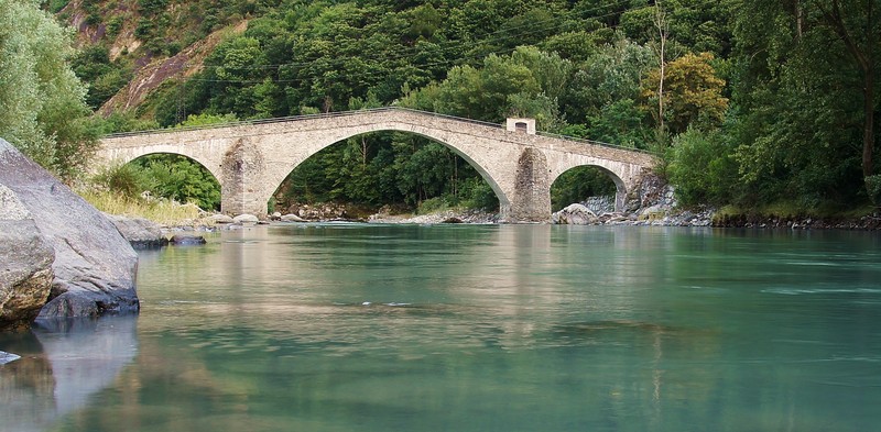 ''Ponte di Echallod'' - Arnad