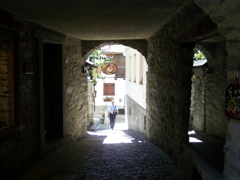 ''Ponte vicolo cittadino'' - Courmayeur