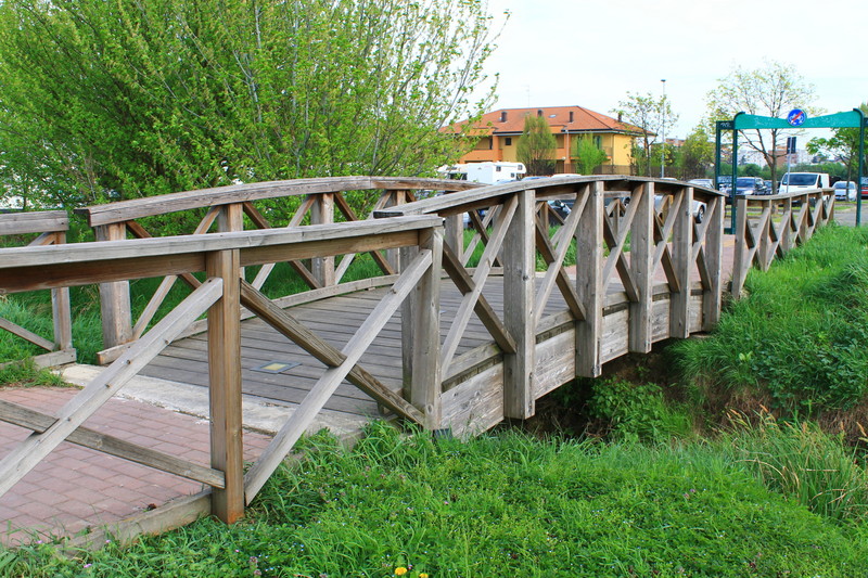 ''Ponte Ciclabile'' - San Giuliano Milanese
