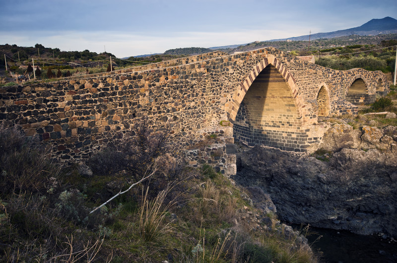 ''triste ponte sul Simeto'' - Adrano