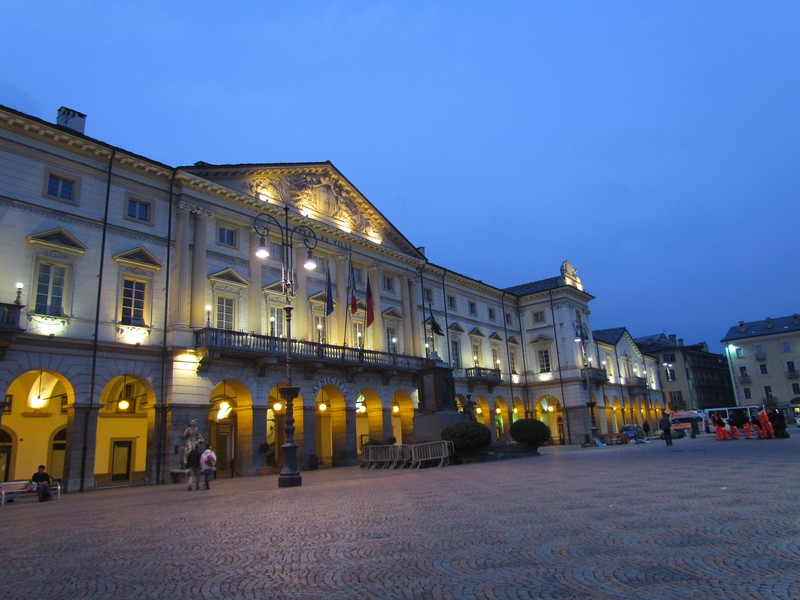 ''a passeggio'' - Aosta