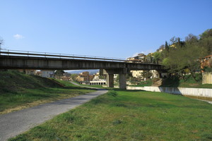 Ponte della SS67 sul fiume Pesa