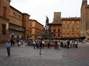 La piazza del Nettuno