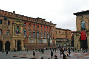 Piazza Maggiore a Bologna