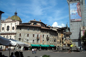 Il campanile è in restauro