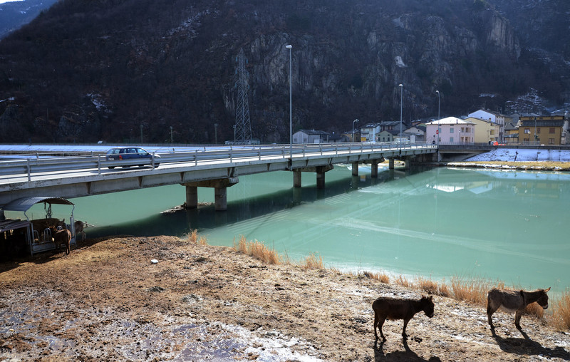 ''Un ponte sul fondovalle'' - Forcola
