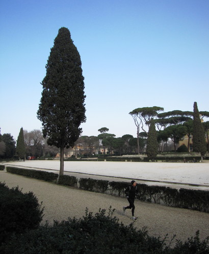 Roma - Villa Borghese - Piazza di Siena e Casino dell'orologio