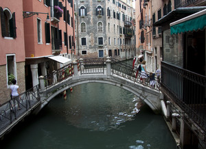 In giro per Venezia.