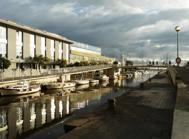 ''Passerella sul Burlamacca'' - Viareggio