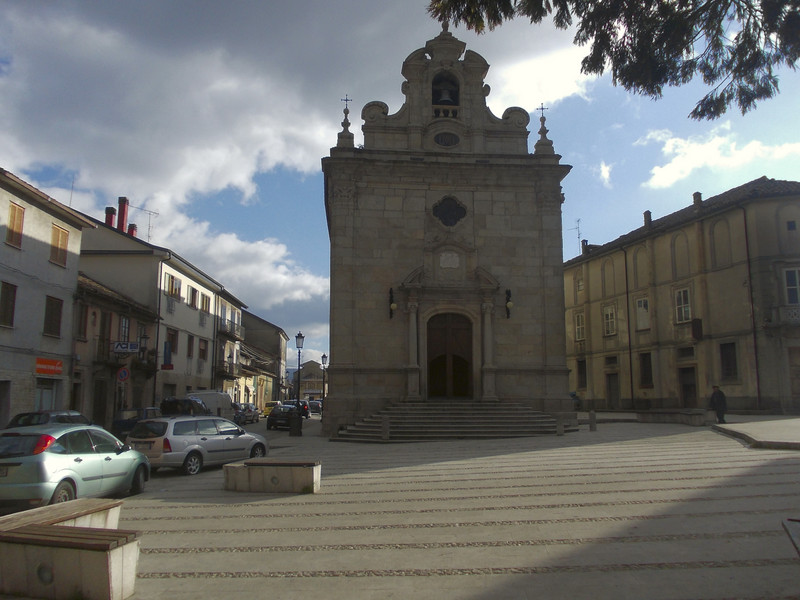 ''La Chiesa di SS.Assunta di Terravecchia col suo piazzale'' - Serra San Bruno