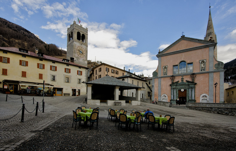 ''Piazza Cavour – Bormio -'' - Bormio