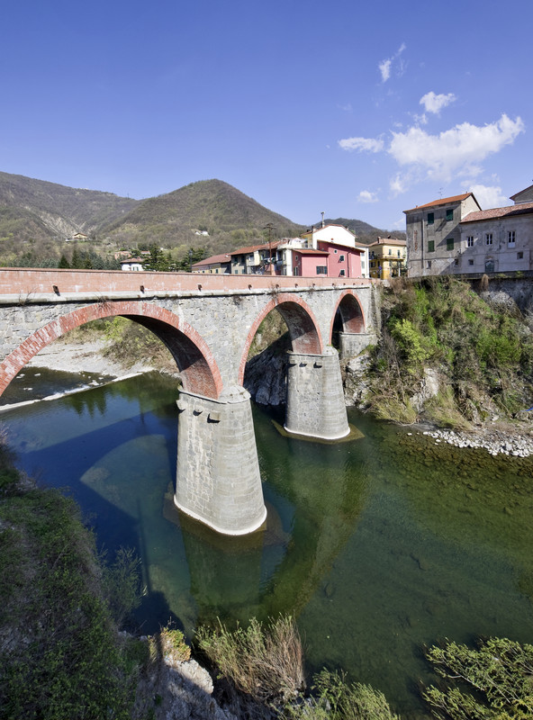''Ponte sul torrente Scrivia'' - Isola del Cantone