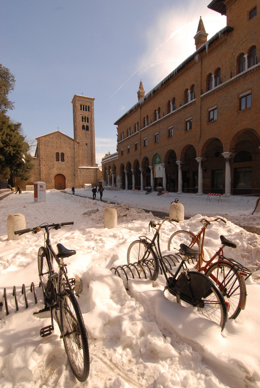''Passeggiando nel “bianco”'' - Ravenna