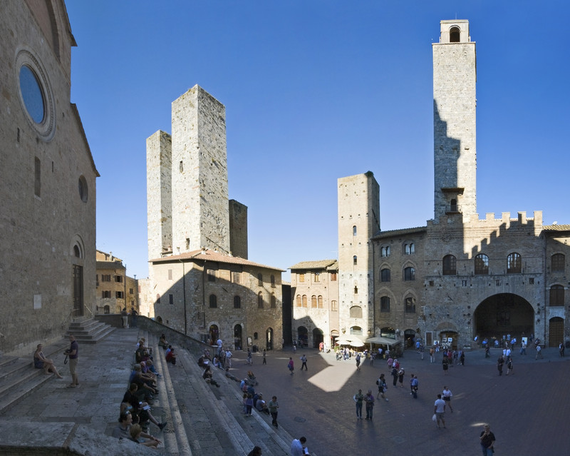 ''Piazza del Duomo'' - San Gimignano