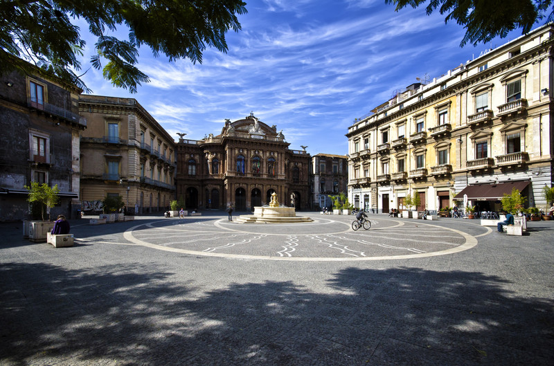 ''Piazza Teatro Massimo'' - Catania