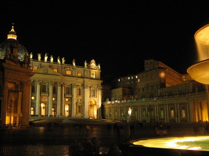 Piazza San Pietro Roma ( Citta del Vaticano )