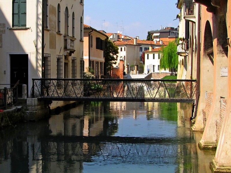 ''Un ponticino nei canali di Treviso'' - Treviso
