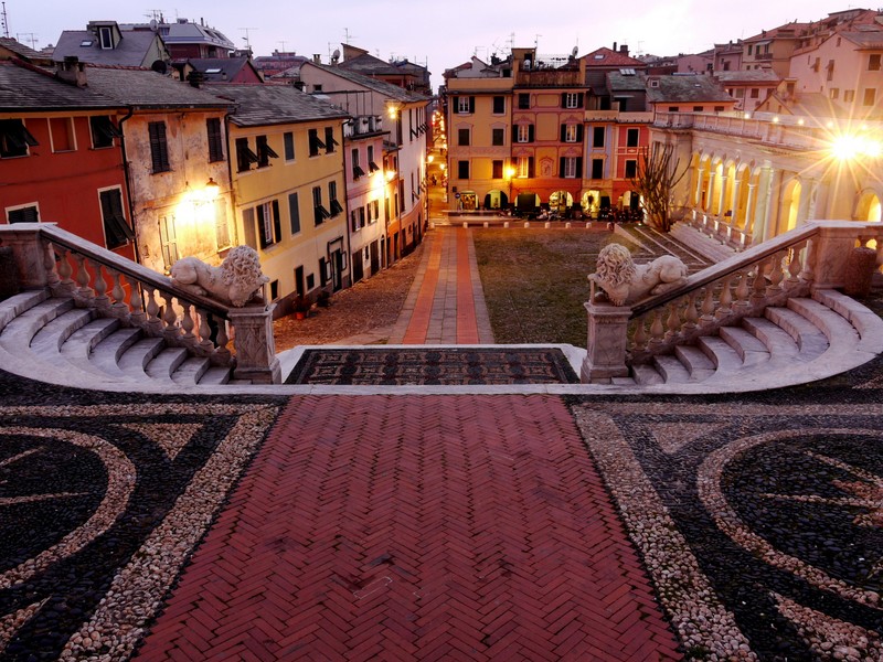 ''La piazza della Basilica…..'' - Lavagna