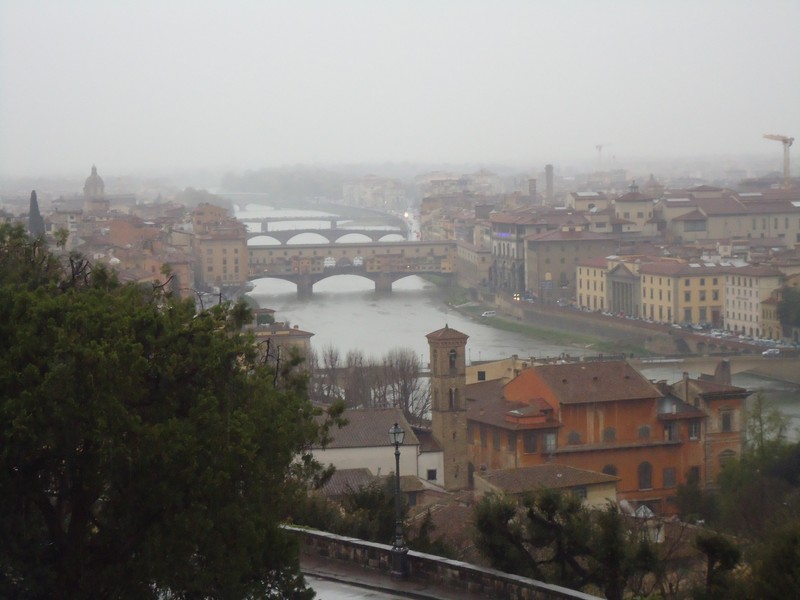 ''Sfilza di ponti'' - Firenze