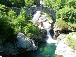 Ponte Romano sul Torrente Ribordone