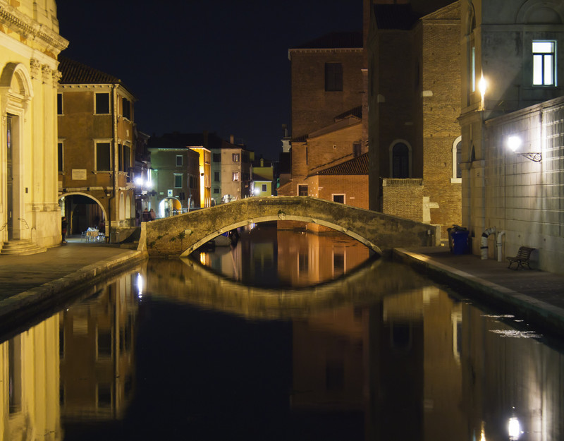 ''ponte sul canale della vena'' - Chioggia
