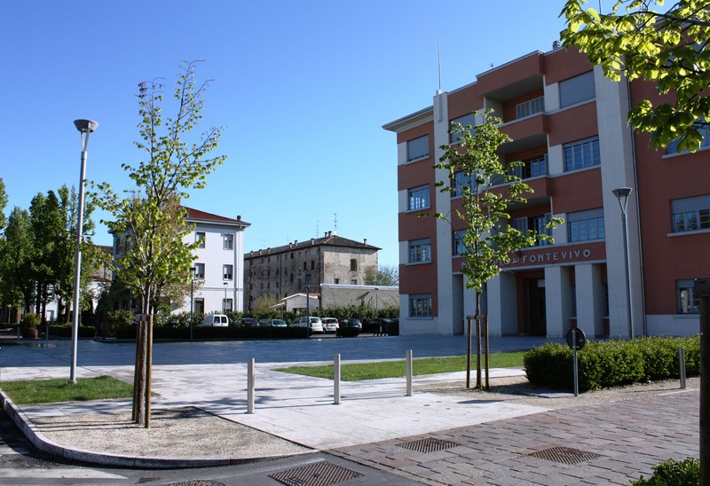''Fontevivo. Piazza Repubblica'' - Fontevivo