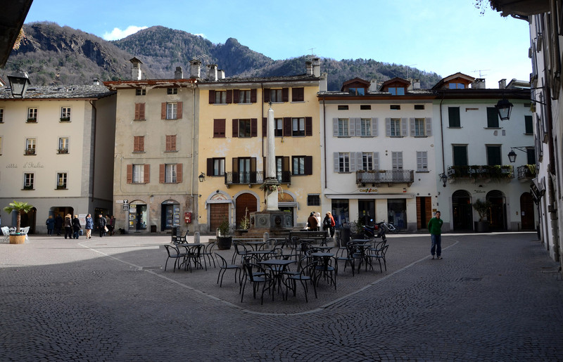 ''Piazza Pestalozzi a Chiavenna'' - Chiavenna