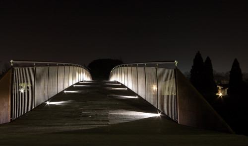 Passerella pedonale sul fiume Monticano, Oderzo (TV)