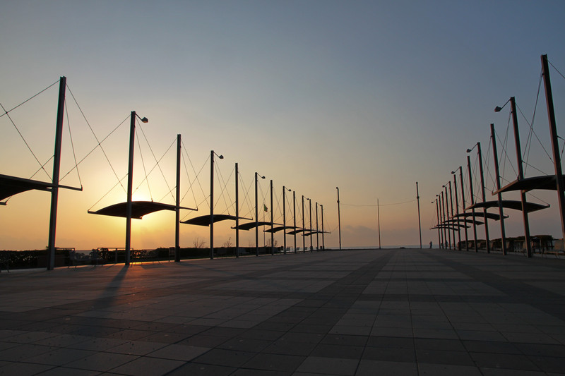 ''Alba su piazza Marinai d’Italia'' - Borghetto Santo Spirito