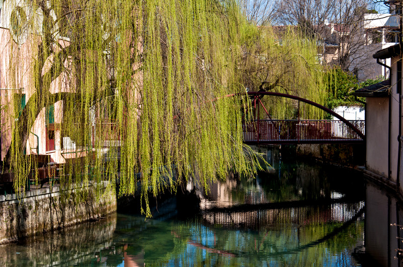 ''Ponte in ferro rosso'' - Sacile