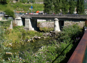Ponte sul fiumeOliero