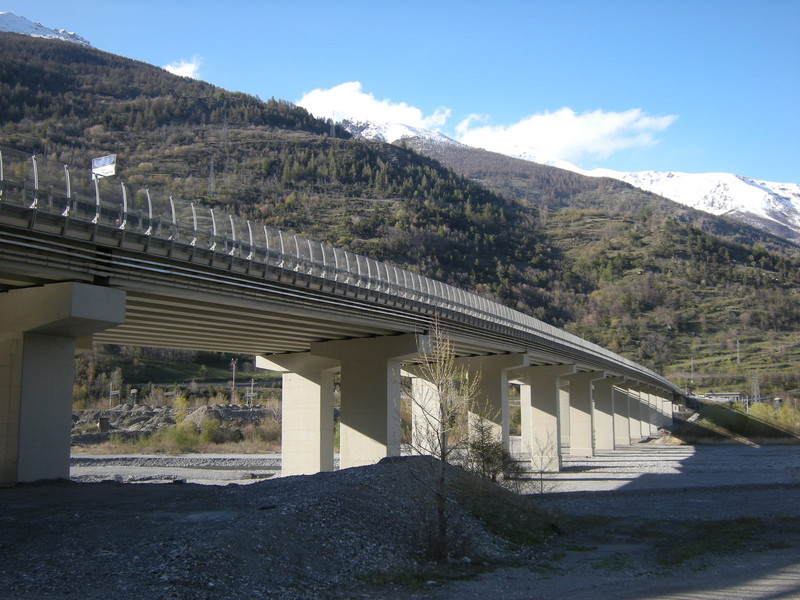 ''Salbertrand, il viadotto dell’autostrada'' - Salbertrand