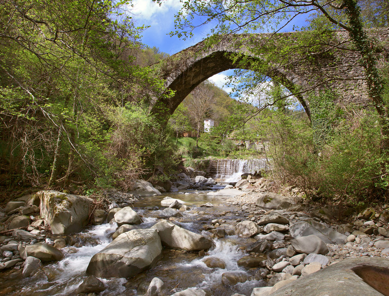 ''ponte dei mulini'' - Castiglione di Garfagnana